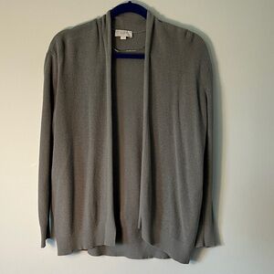 Loft Sage green cardigan. Size medium
